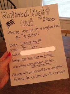 National Night Out: Meet your Neighbors + Find Community | Duluth Moms Blog