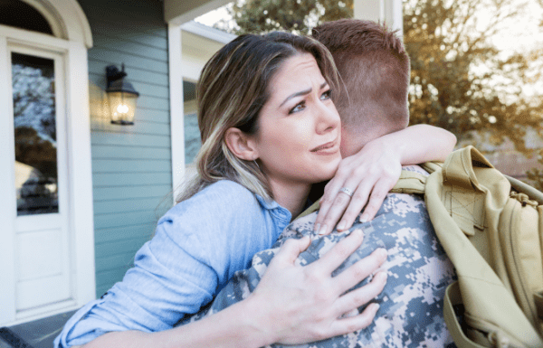 Military Wife and Soldier