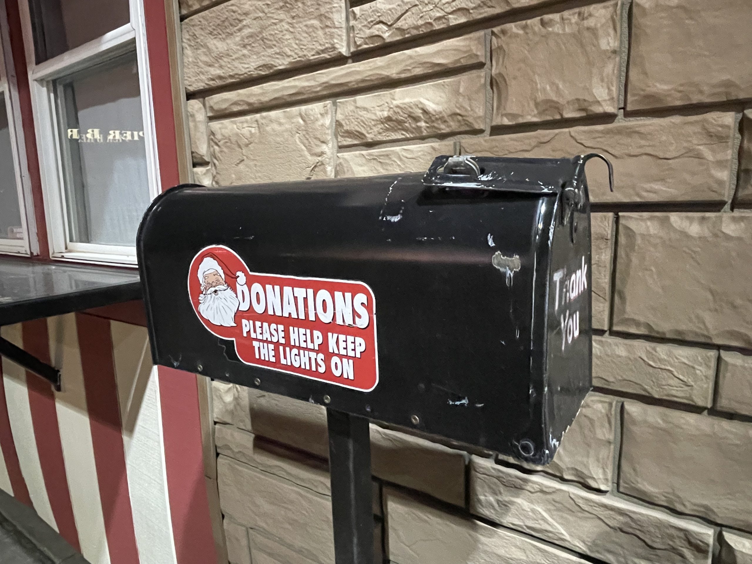 Bentleyville Donation box